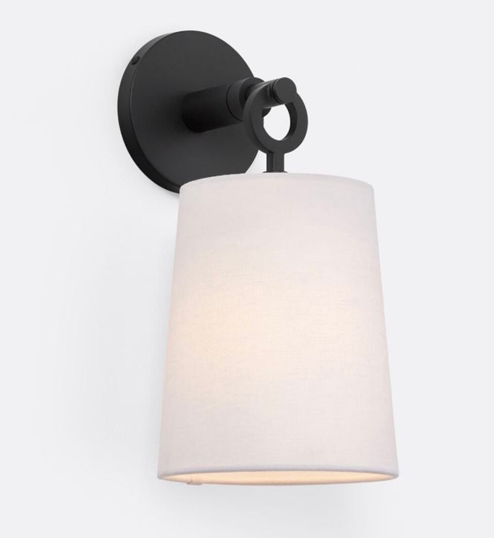 New Rejuvenation Stillwater Sconce w Shane oil rubbed bronze black